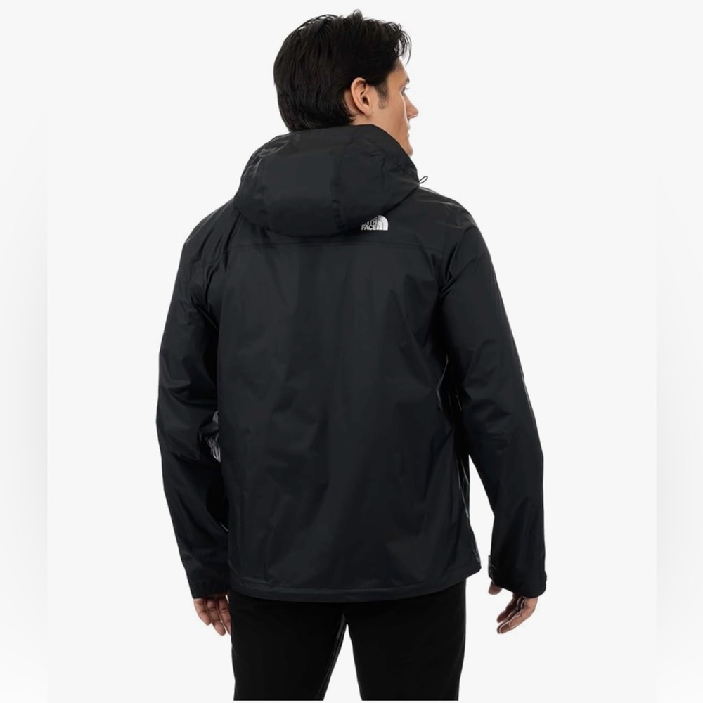 The North Face Men's Black Raincoat with Hood - Picture 1 of 5